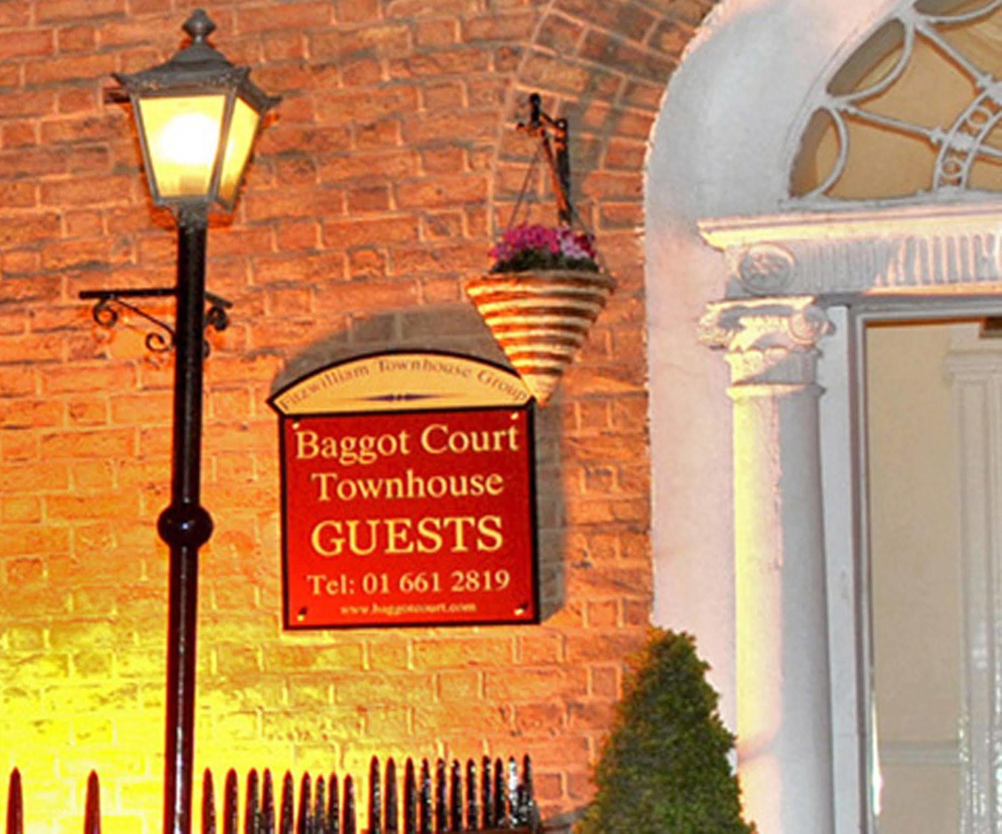 Baggot Court Townhouse Hotel Dublin Exterior foto